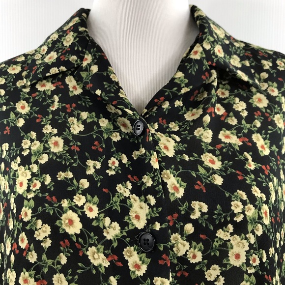 La Donna Sheer Floral Long Sleeve - Picture 5 of 7